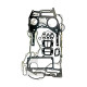 Комплект прокладок двигателя Perkins RG 02/203056, 02/203217, U5LB0382, U5LB0384 нижний А