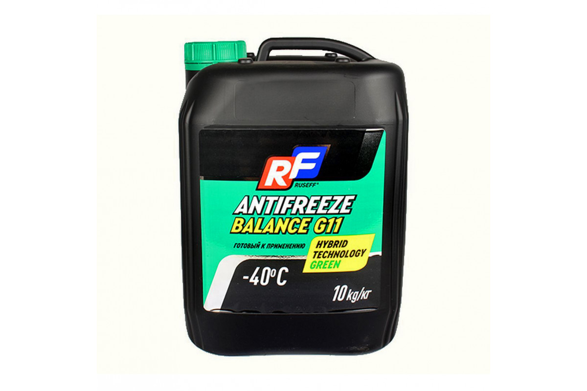 Антифриз RUSEFF ANTIFREEZE EXCELLENT G11 зеленый (10л) 17343N А