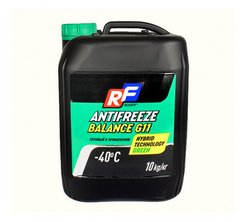 Антифриз RUSEFF ANTIFREEZE EXCELLENT G11 зеленый (10л) 17343N А
