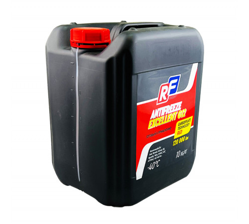 Антифриз RUSEFF ANTIFREEZE EXCELLENT G12 40 красный (10л) А