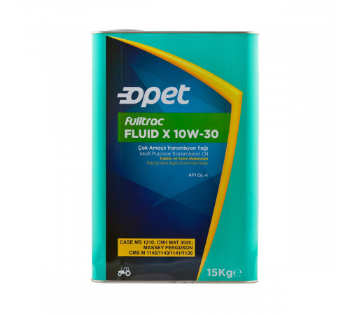 Масло трансмиссионное OPET UTTO Fulltrac Fluid Y 10W-30 GL-4 18 л