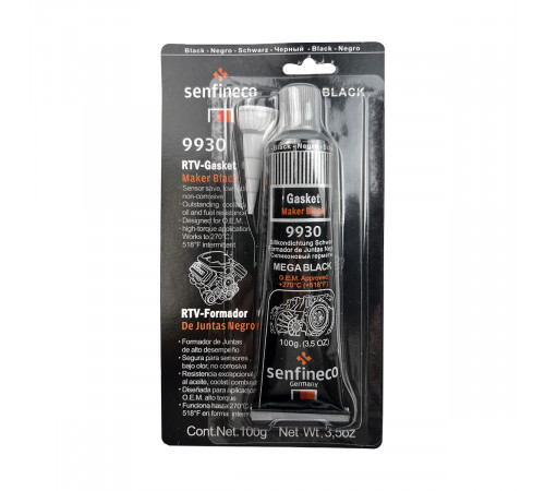 Герметик  RTV Silicone Black 100g (черный)