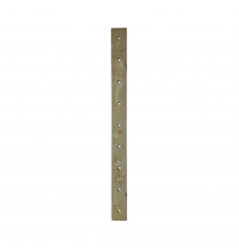 Нож двусторонний под болты HB500 - 2 фаски/9 отверстий (2450х20х210) 990/69901 A