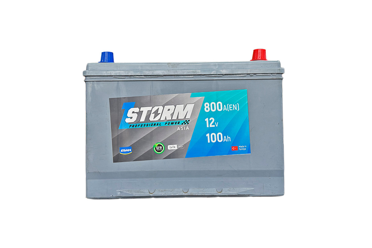 Аккумулятор STORM Power Asian 100 Ah/12V 800A