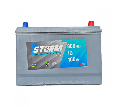 Аккумулятор STORM Power Asian 100 Ah/12V 800A