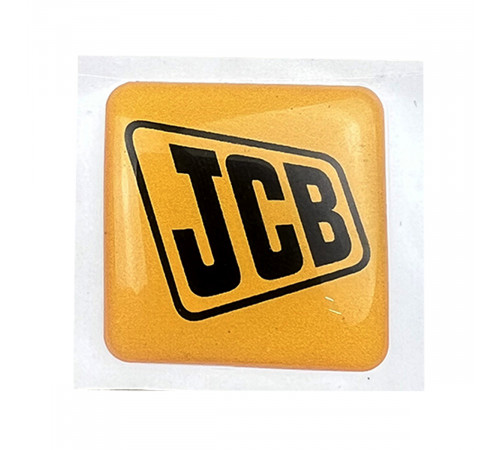 Эмблема-стикер 30х30 мм JCB 333/U2038 А
