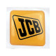 Эмблема-стикер 30х30 мм JCB 333/U2038 А