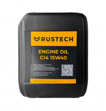 Масло моторное RUSTECH ENGINE OIL CI4 15W40 10л (ЧЗ)