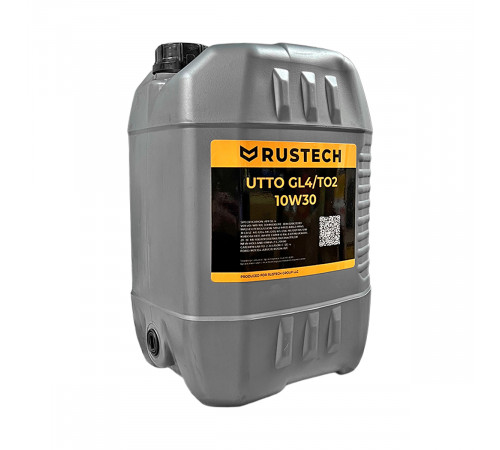 Масло трансмиссионное RUSTECH UTTO CH4/GL4 10W30 20л