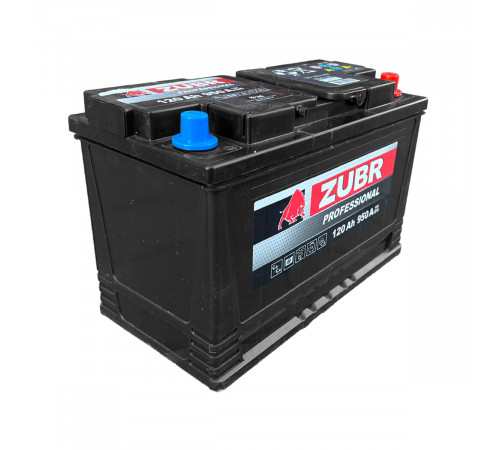 Аккумулятор ZUBR Professional 120 Ah/12V 950A
