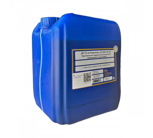 Масло трансмиссионное JSI TO-4 SAE 30 10л (ЧЗ)